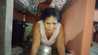 I call my neighbor to help me and he ends up fucking me with his delicious cock. Spanish porn