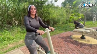 I seduce my gymnastics coach and the class gets really - Jenifer Play