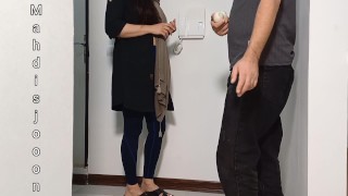 The neighbor husband is fucking mee, شوهر همسایه کرد منو چه حالی داد